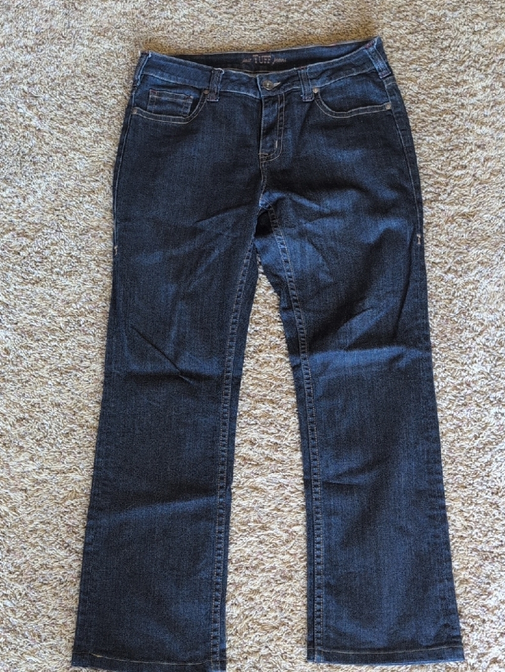 Cowgirl Tuff Dark Indigo Boot Cut Women’s Jeans